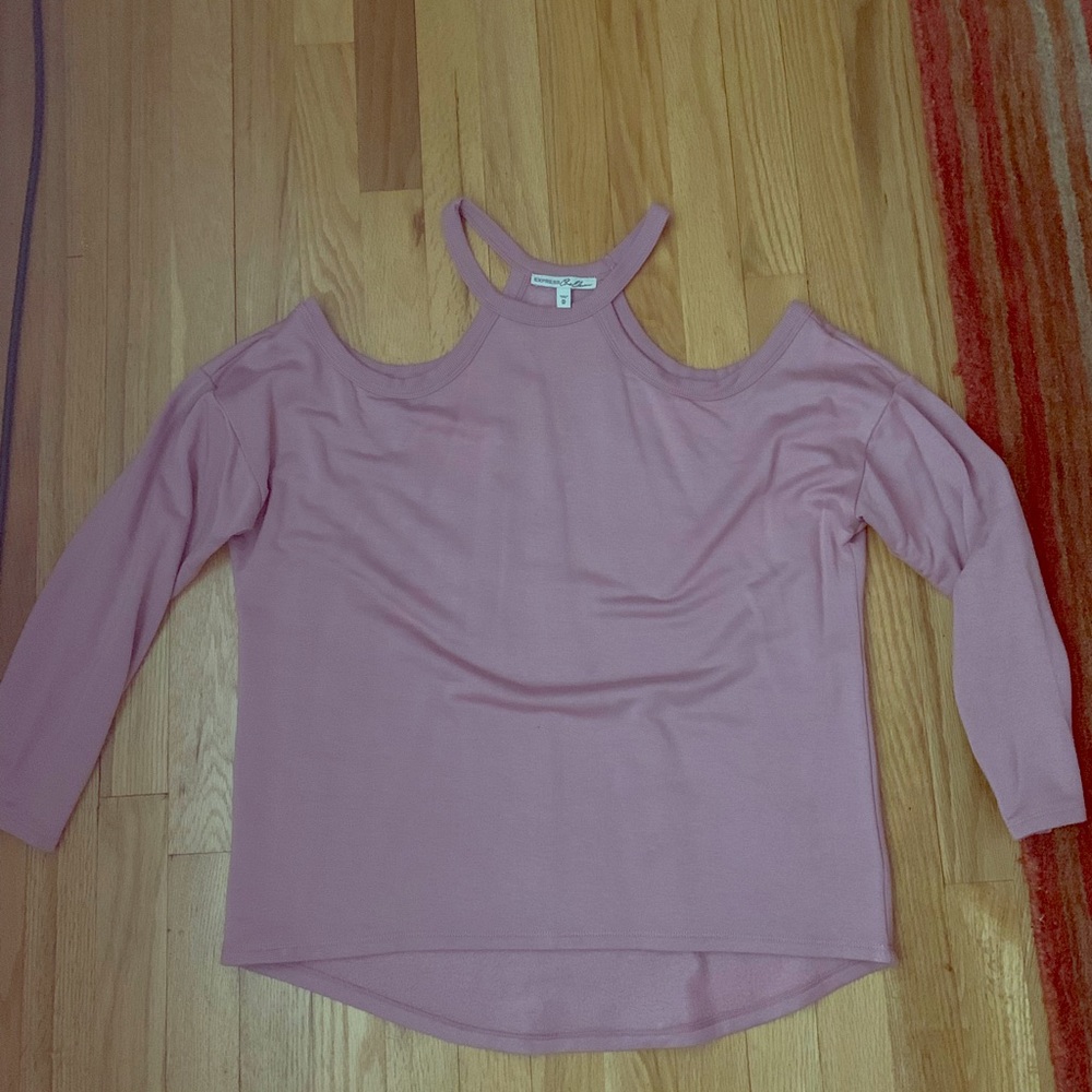 Express Cold Shoulder Sweater